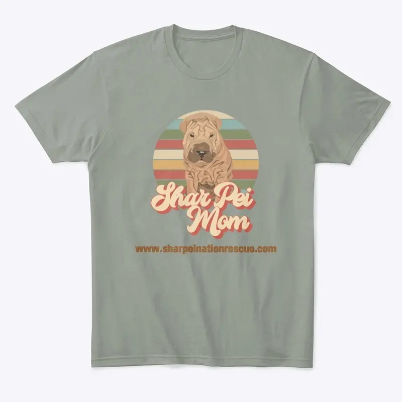 Shar Pei Mom T shirt