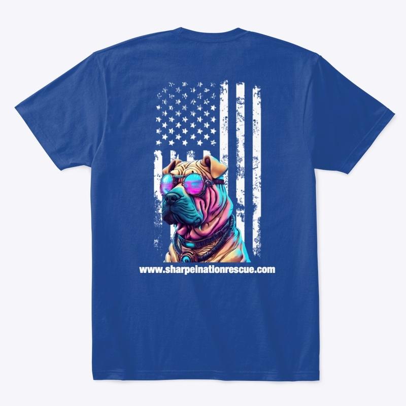 Rainbow Shar Pei Nation Rescue shirt